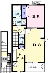 ボニートの物件間取画像